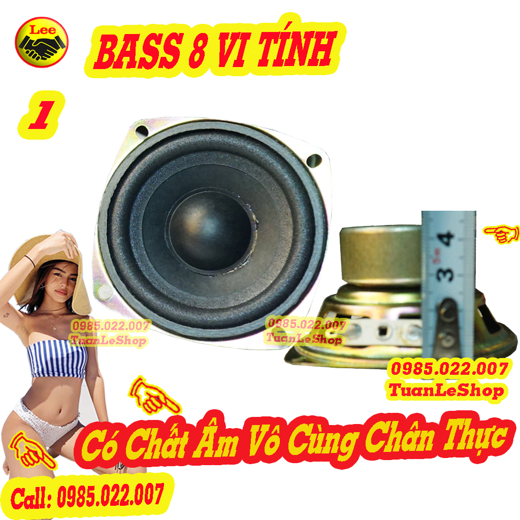 LOA BASS 8CM –  CỦ LOA BASS RỜI