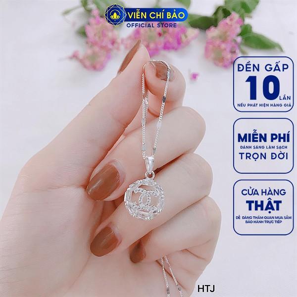 Dây chuyền bạc nữ xích trơn (không mặt) chất liệu bạc S925 thời trang phụ kiện trang sức nữ Viễn Chí Bảo D400103