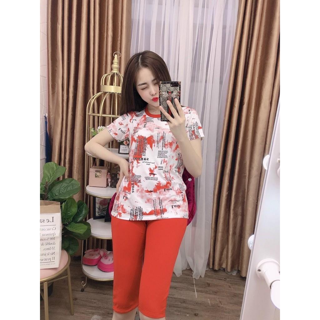 ĐỒ BỘ LỬNG MẶC NHÀ HỌA TIẾT DỄ THƯƠNG SIZE 40-68KG