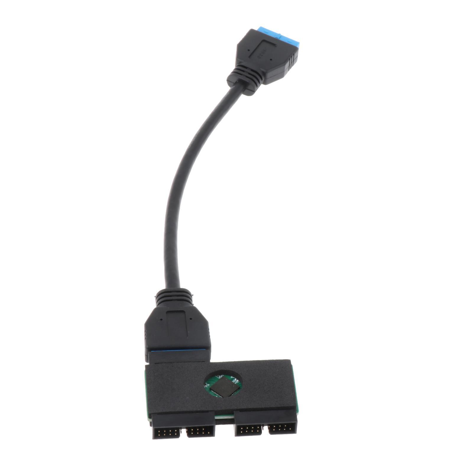 Hub USB Port Expander USB 3.0 Port USB Splitter for Office Business Notebook