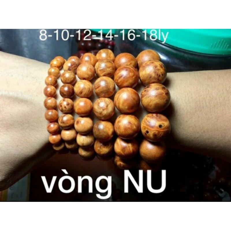 Vòng Tay Gỗ Nu Huyết Long (Vong Tay Phong Thủy)