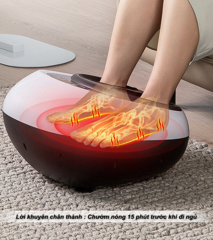 Máy Massage Chân Chườm Nóng NJR-509