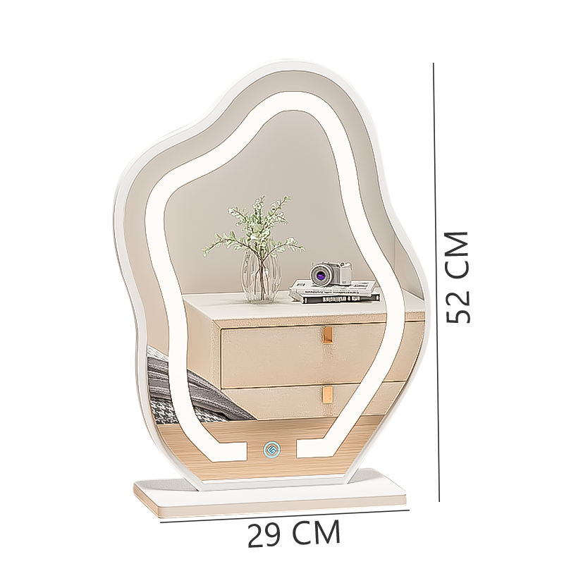 Gương led trang điểm hình đám mây dễ thương AP294