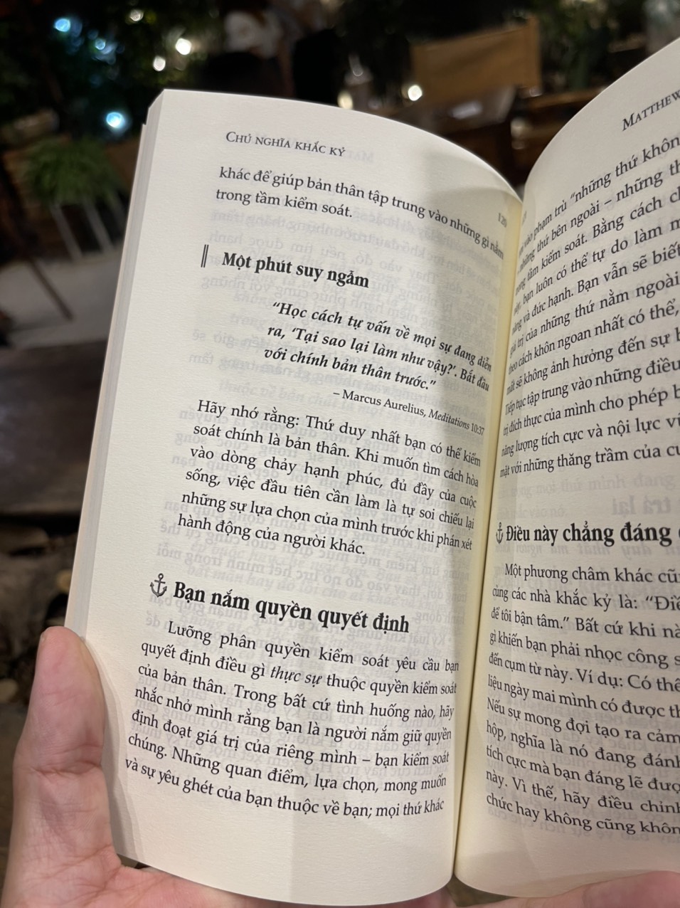 CHỦ NGHĨA KHẮC KỶ - NUÔI DƯỠNG SỰ TÍCH CỰC, SỐNG CUỘC ĐỜI ĐẸP NHẤT - Matthew J. Van Natta - Dịch giả Thanh Thủy - Skybooks – AZ books – bìa mềm