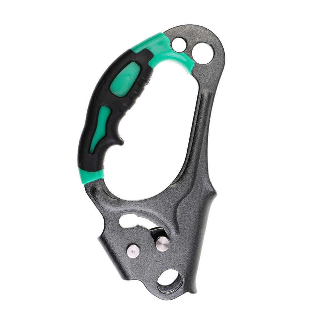 Left Hand Ascender Rock Climbing Tree Arborist Rappelling Gear 8-13mm Rope
