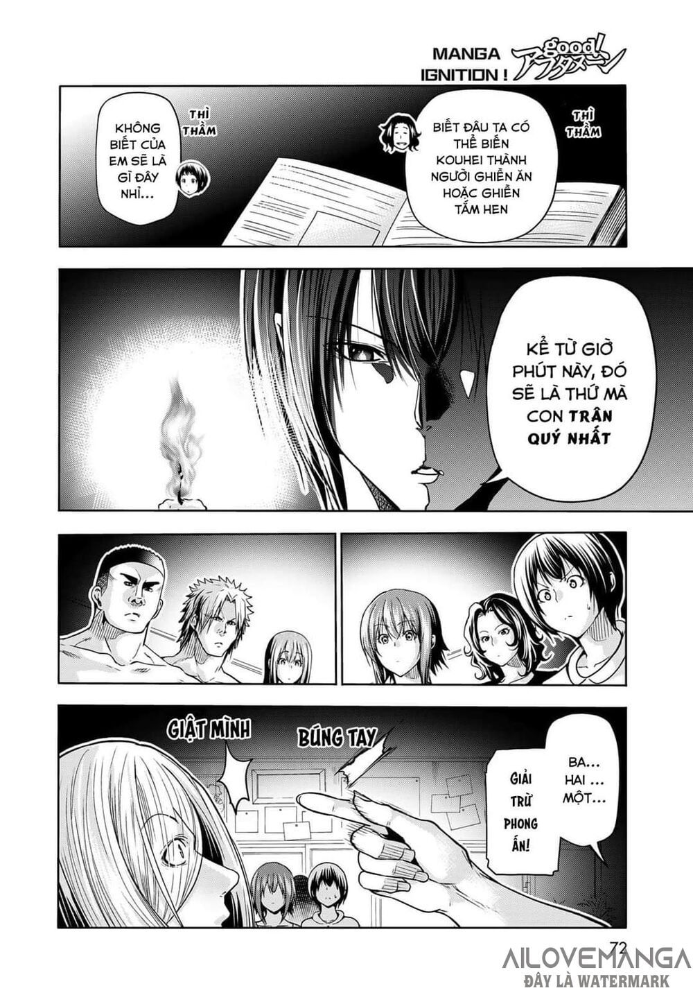 cô gái thích lặn - grand blue chapter 73.2 13
