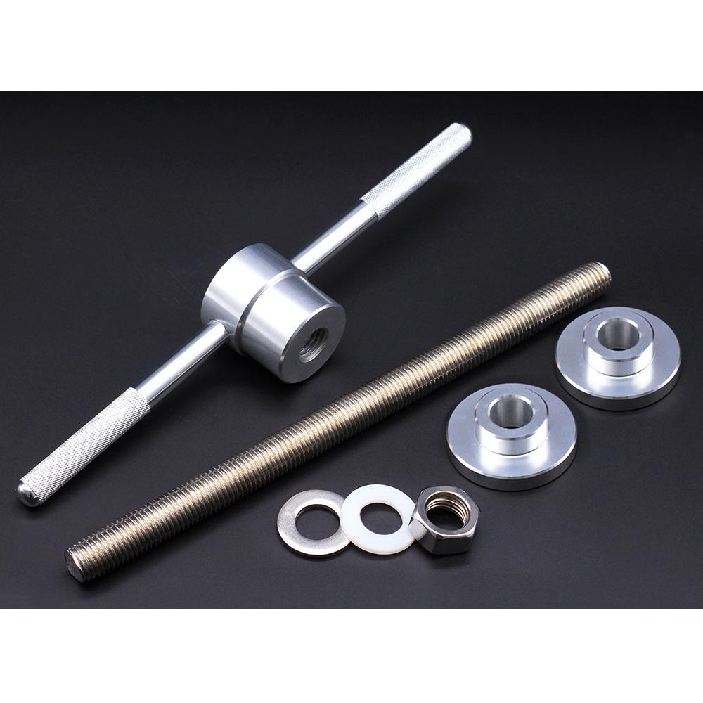 Dụng cụ tháo lắp trục giữ xe đạp Tay cầm T chống trượt bằng thép Thân máy bằng hợp kim nhôm