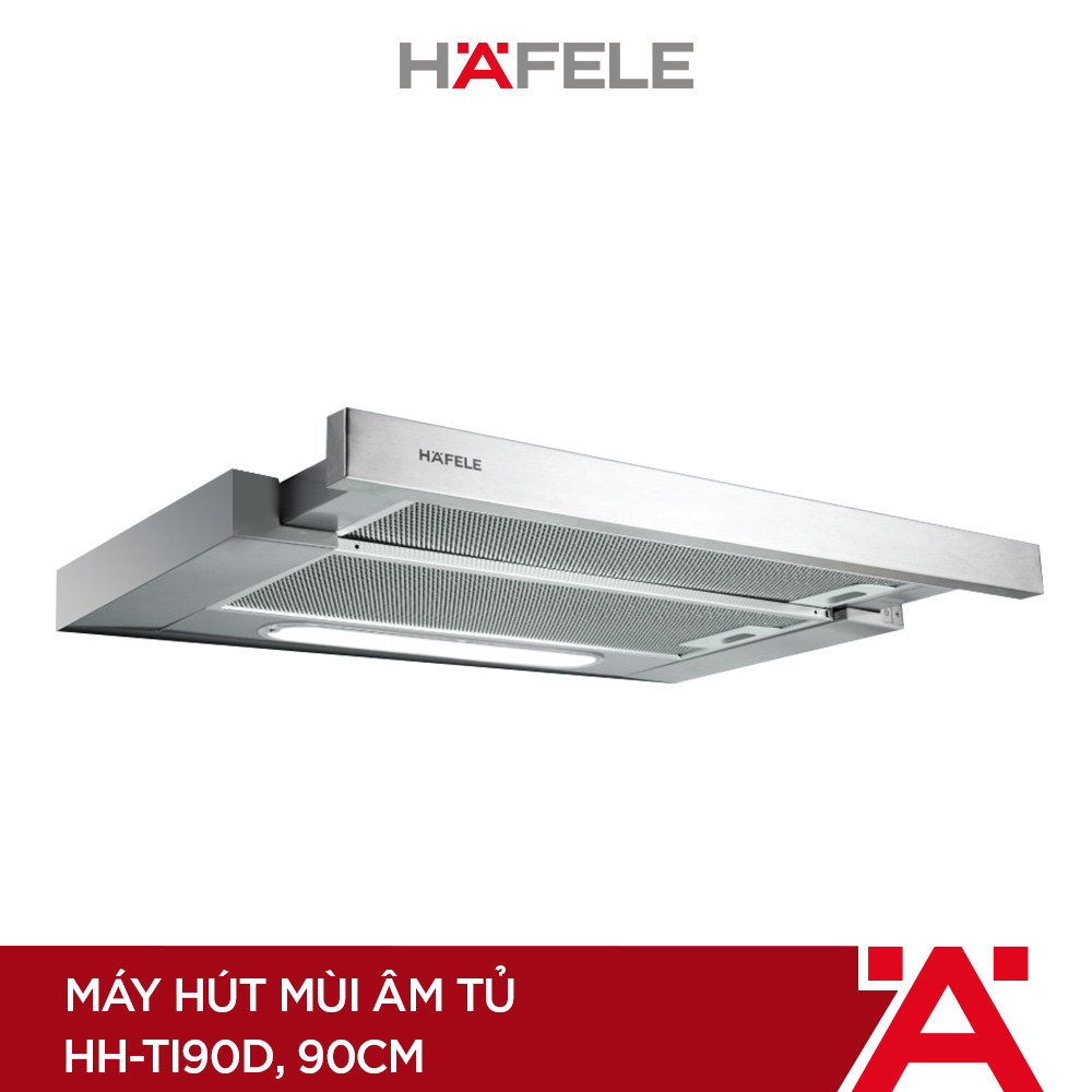 Máy Hút Mùi Âm Tủ Hafele HH-TI90D HH-TI90D (90cm) - 539.81.085 Xuất Xứ Châu Âu Kèm Than Hoạt Tính (Hàng chính hãng)