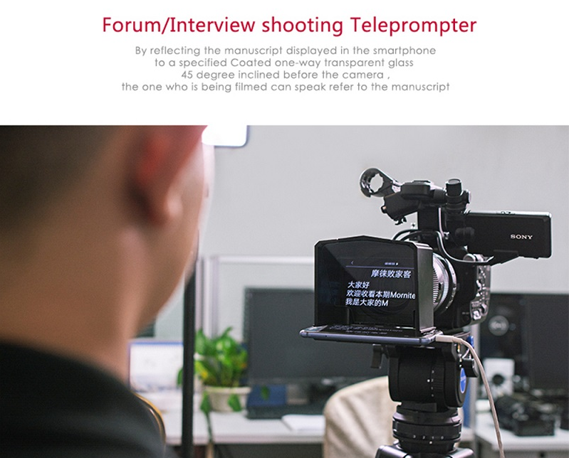 MÁY NHẮC CHỮ TELEPROMPTER BESTVIEW T1 HÀNG CHÍNH HÃNG