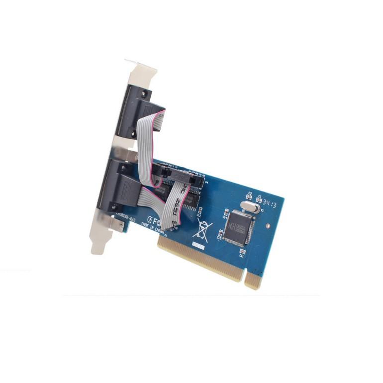 Card PCI sang com 9 RS 232 Dtech PC 0012