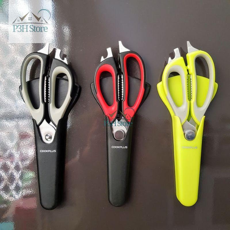 Kéo nhà bếp đa năng Lock&Lock dài 22.8cm có bao đựng từ tính LOR131