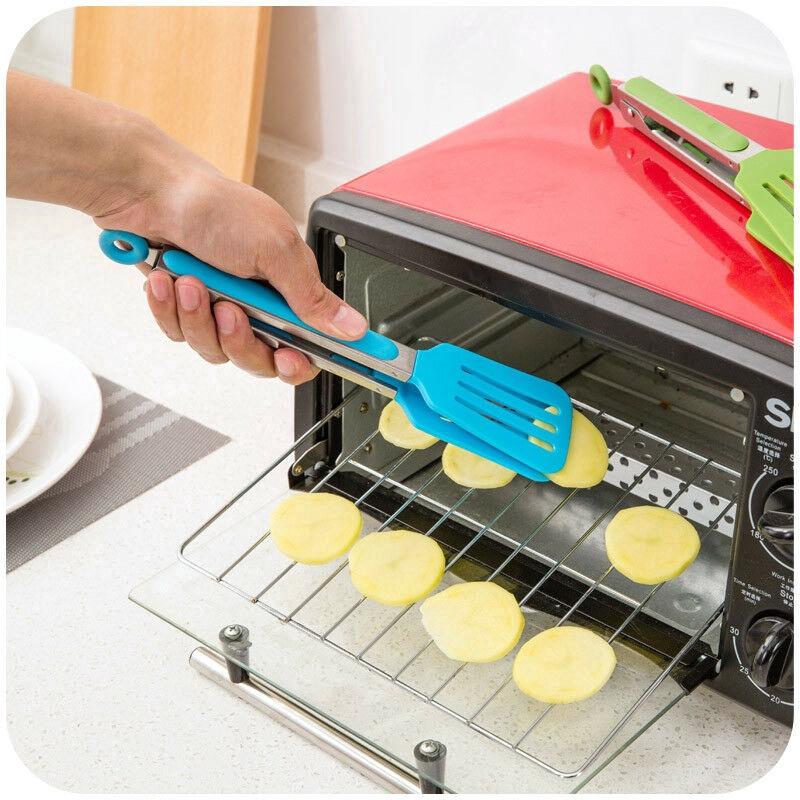 Kẹp Gắp Thức Ăn Bằng Silicon Tiện Lợi