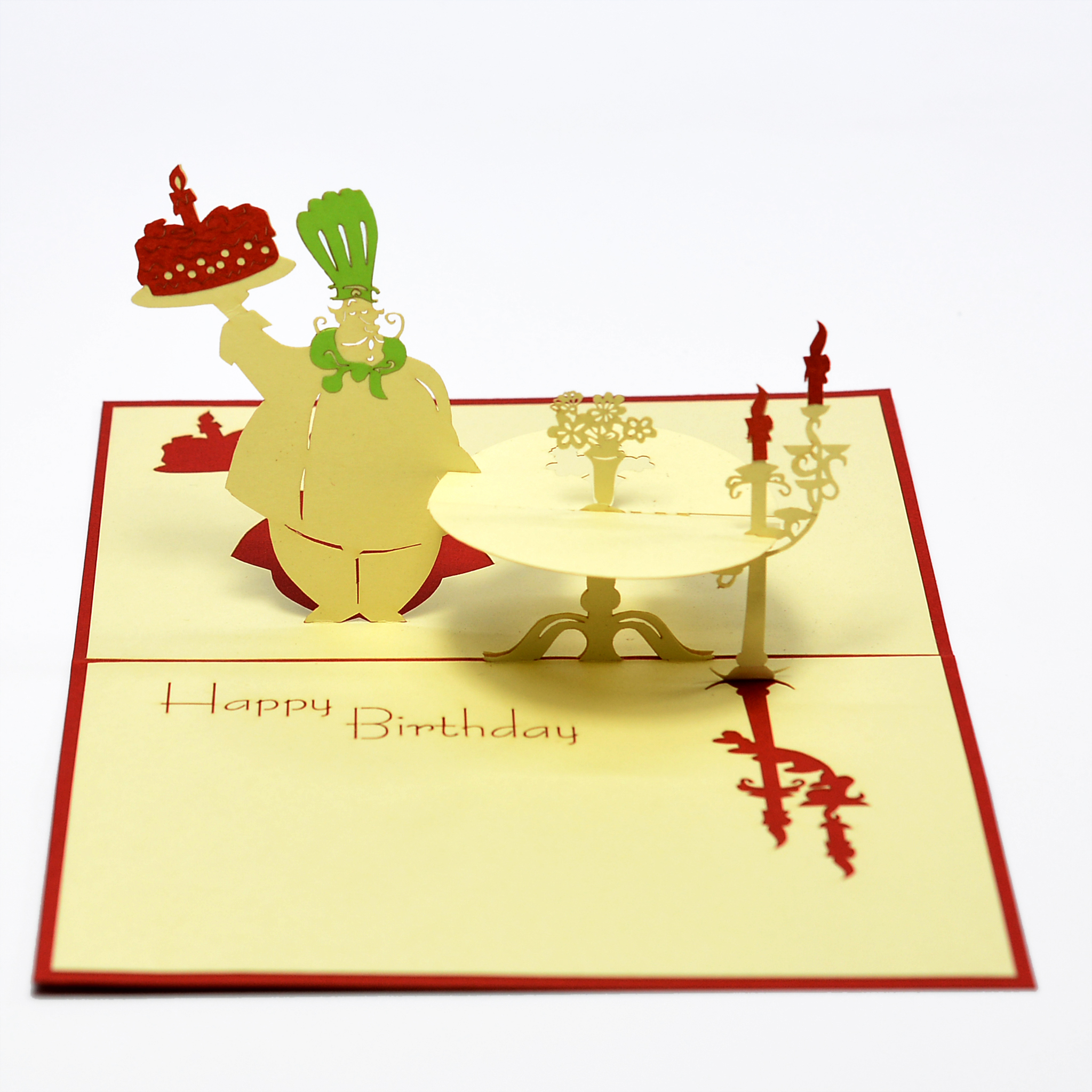 Thiệp 3D pop-up Happy Birthday size 10x15cm BD017