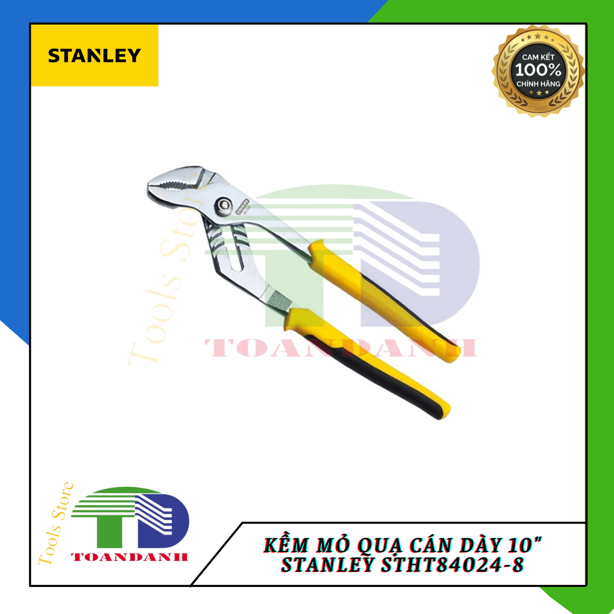 Kềm mỏ quạ cán dày 10&quot; Stanley STHT84024-8