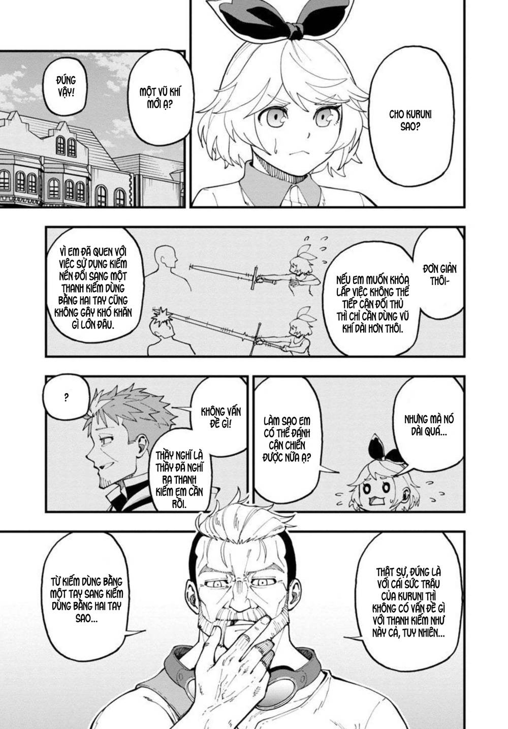 ông chú làng quê trở thành thánh kiếm - dủ chỉ là một thầy giáo kiếm thuật ở quê nhưng đám đệ tử vẫn không buông tha chapter 12 23