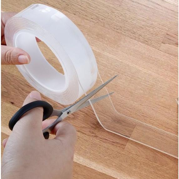 Băng Keo 2 Mặt Siêu Dính Trong Suốt 2F x 2M