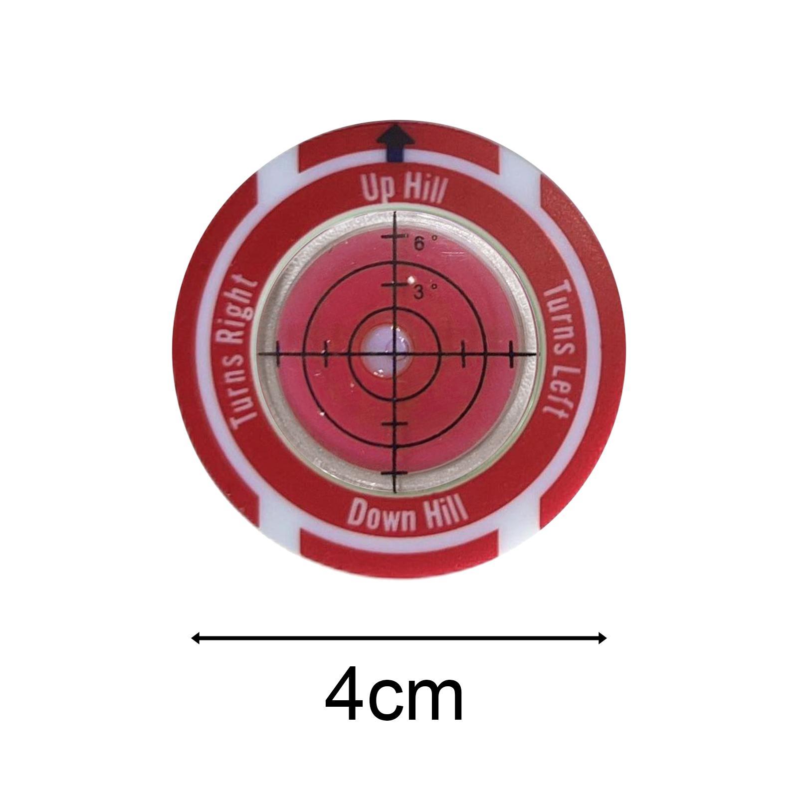 Golf Ball Marker Portable Hat Clip Outdoor Putting Aid Tool Golf Accessory