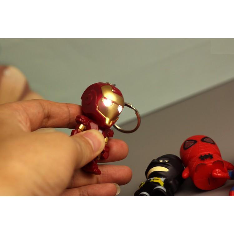 Hot Móc khóa Marvel Avenger phát sáng bản đẹp chất liệu nhựa cao cấp cực hót