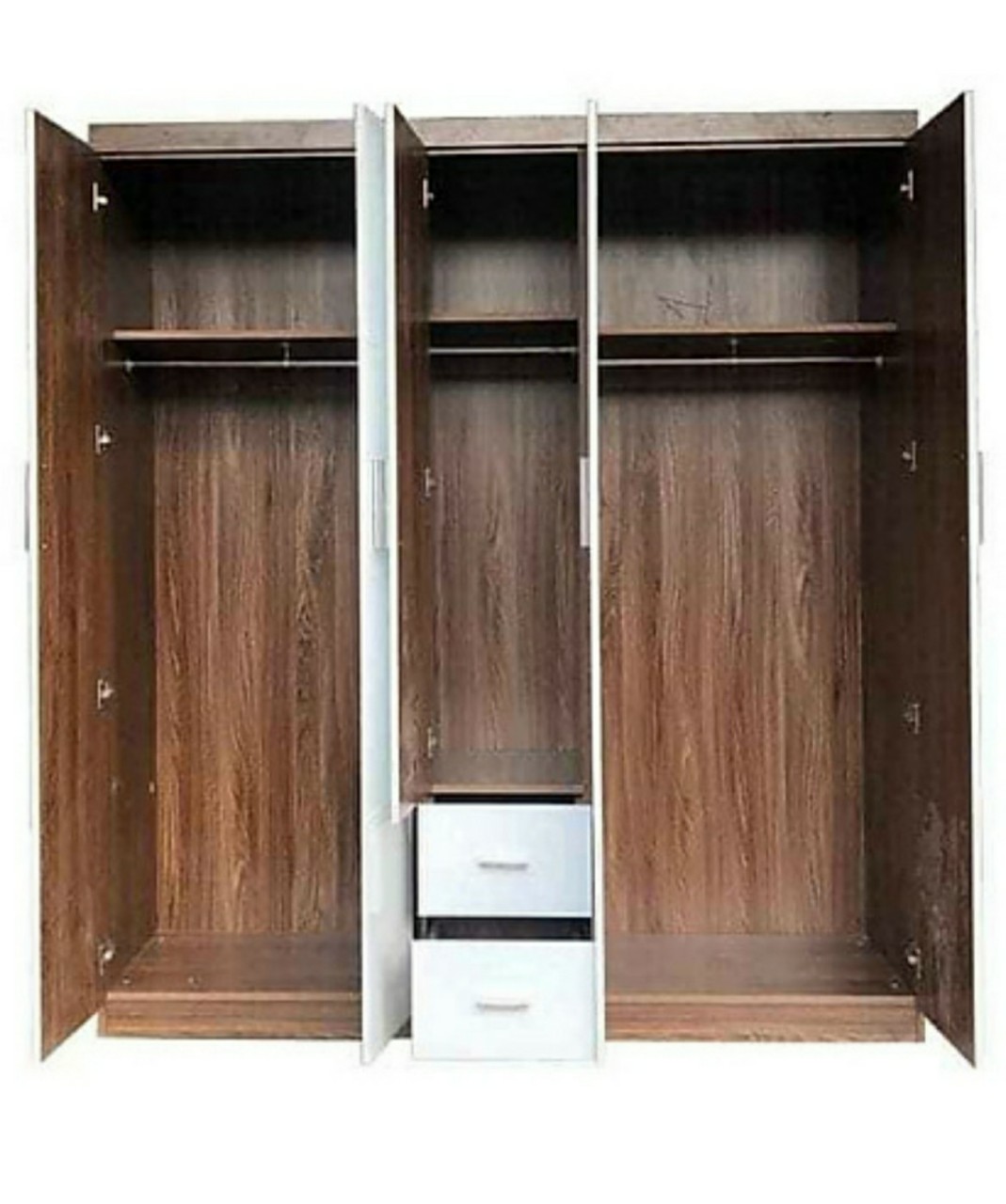 Tủ quần áo gỗ MDF 5 cánh 2mx2m sơn 2k  cao cấp