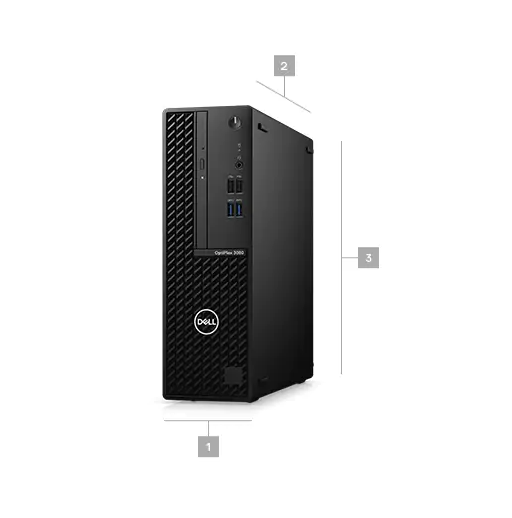 Máy tính để bàn Dell OptiPlex 3080 SFF (70280897) i3-10105 (up to 4.4GHz, 6MB)/ Ram 4GB/ 1TB HDD - Hàng chính hãng