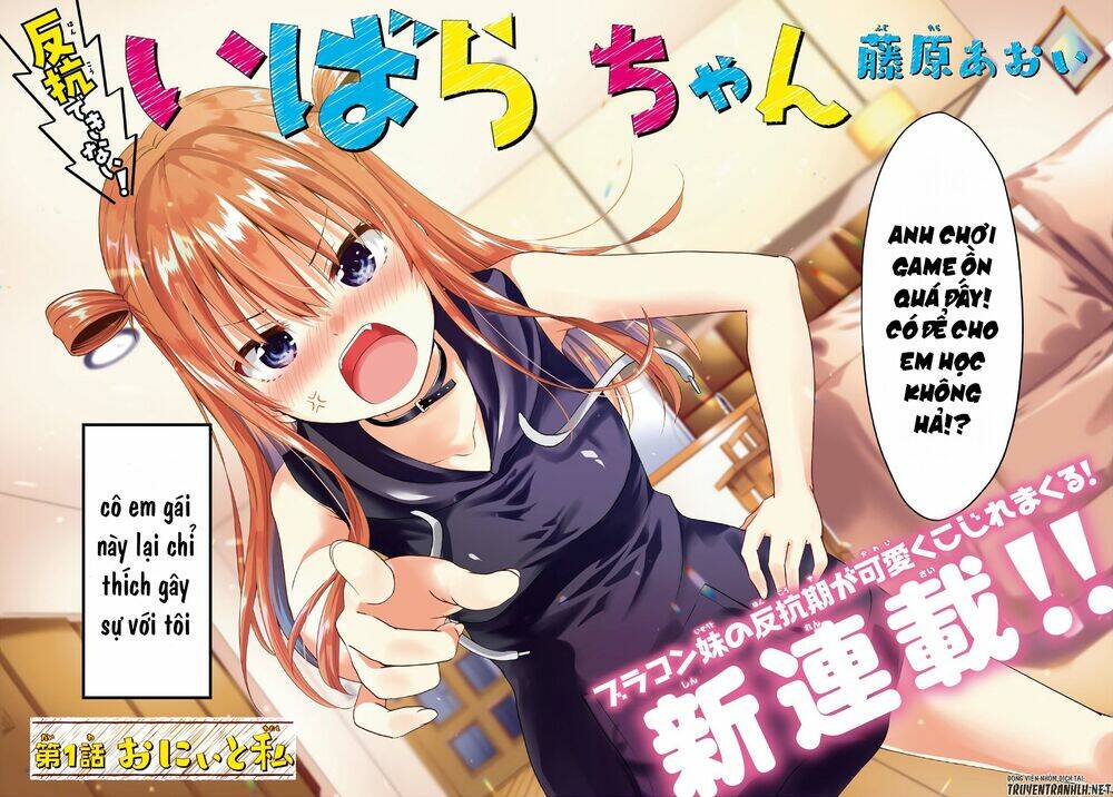 ibara-chan không thể nổi loạn chapter 1 3