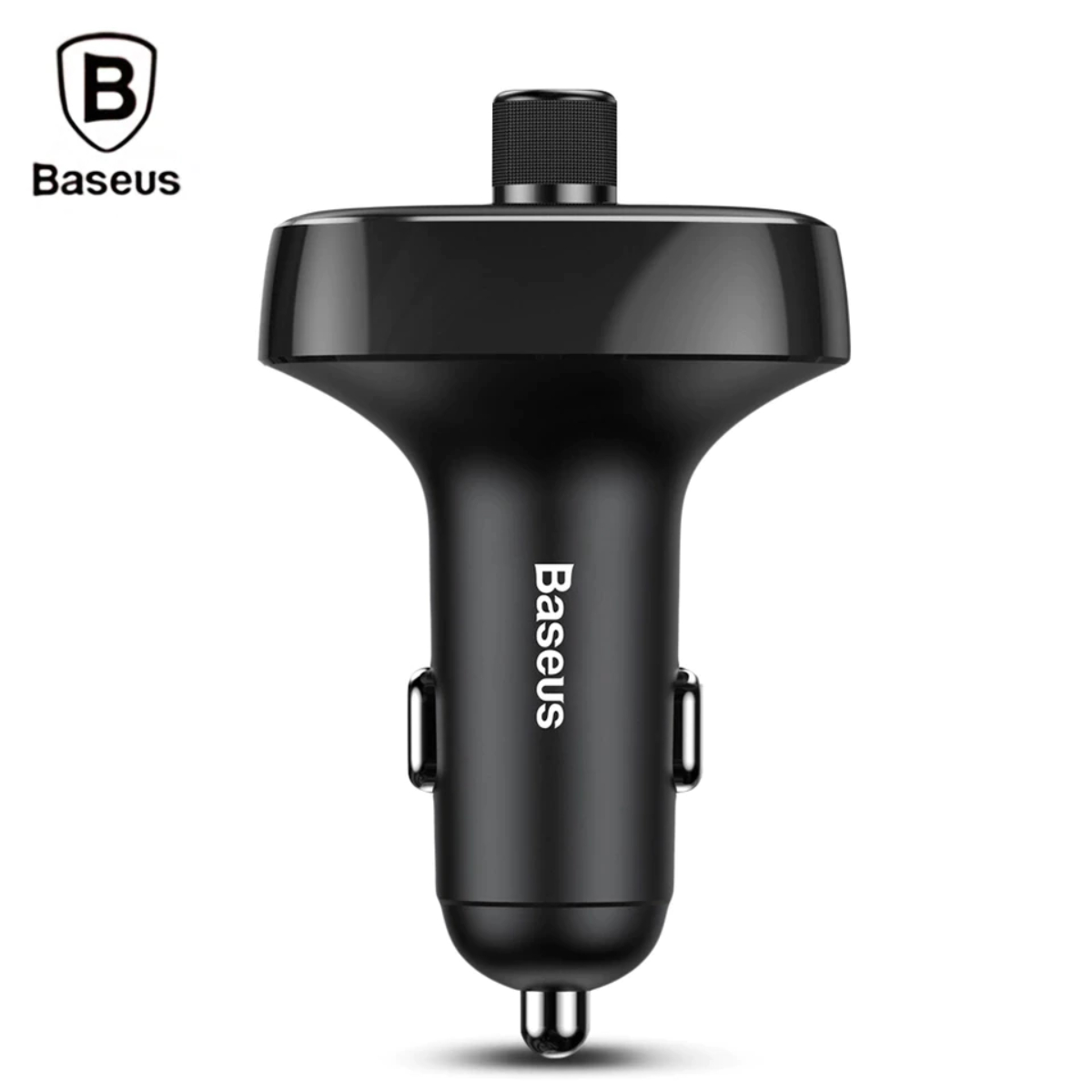 Tẩu sạc đa năng phát nhạc trên ô tô Baseus T Shaped S-09 Car Bluetooth MP3 Player - Hàng chính hãng