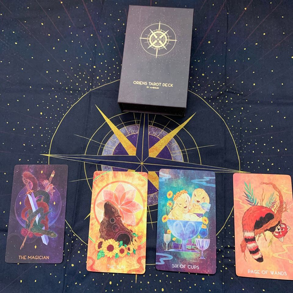 Bài Tarot Oriens Tarot  Đá Thanh Tẩy