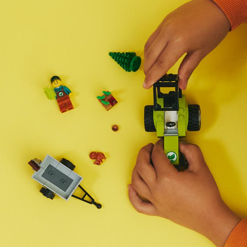 Đồ Chơi Lắp Ráp LEGO City Máy Kéo Trồng Cây Công Viên 60390 (86 chi tiết)