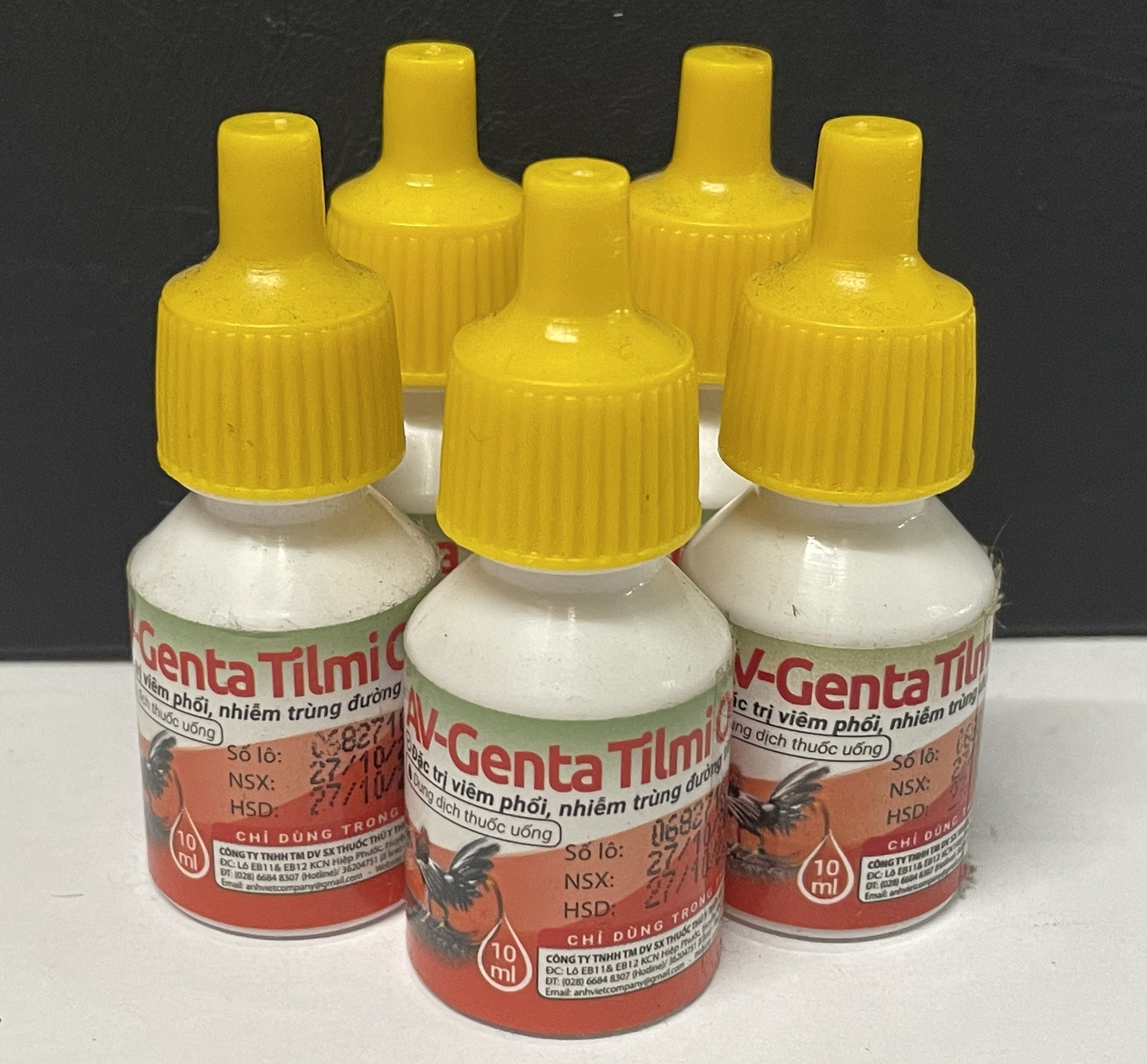 GENTA TILMI ORAL 10ML - ĐẶC T.RỊ VIÊM PHỔI, NHIỄM TRÙNG ĐƯỜNG TIÊU HÓA