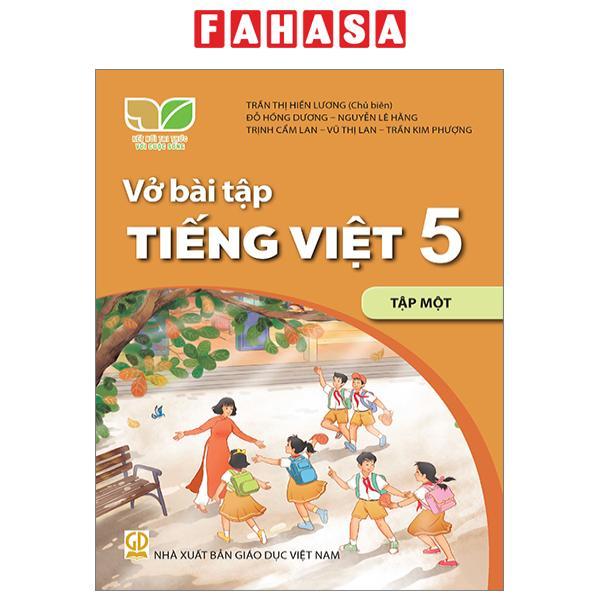 Sách Giáo Khoa Vở Bài Tập Tiếng Việt 5 - Tập 1 (Kết Nối) (Chuẩn)