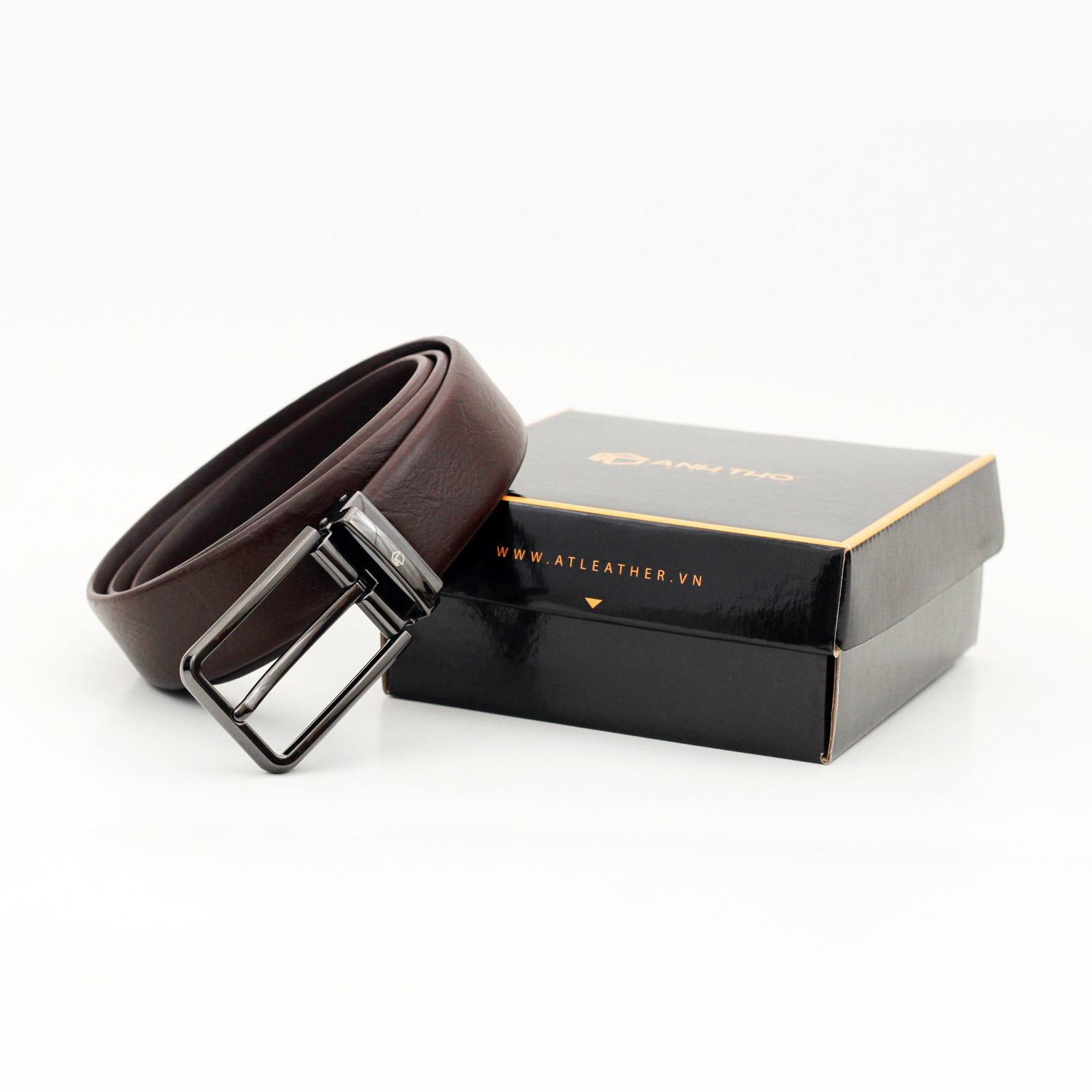 Thắt lưng da bò Anh Tho Leather MSK35-01