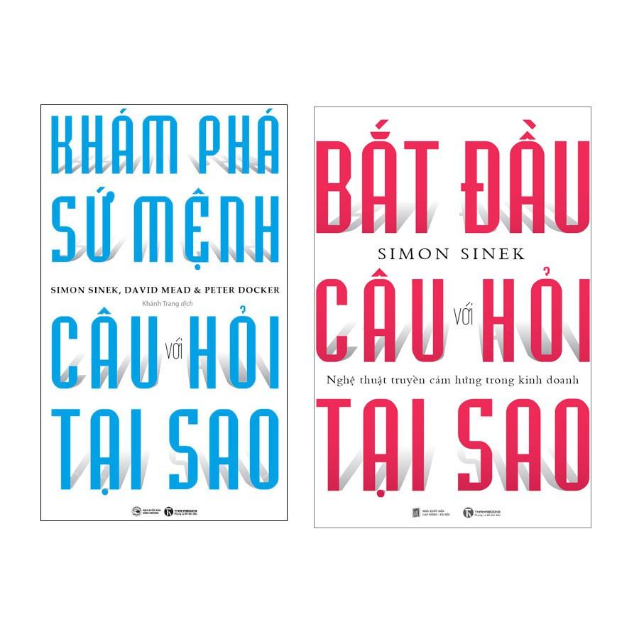 Sách - Khám Phá sứ mệnh với câu hỏi tại sao - Bắt đầu với câu hỏi tại sao ( 2 Cuốn )