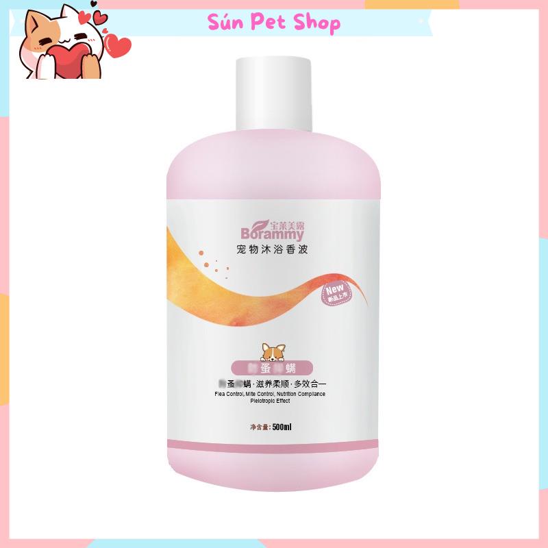 Sữa tắm cho chó mèo Borammy 500ml