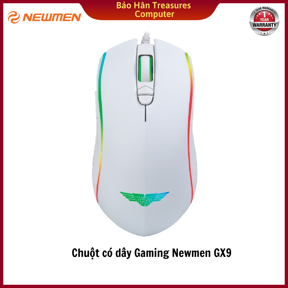 Chuột máy tính có dây Gaming Newmen GX9 - Hàng Chính Hãng