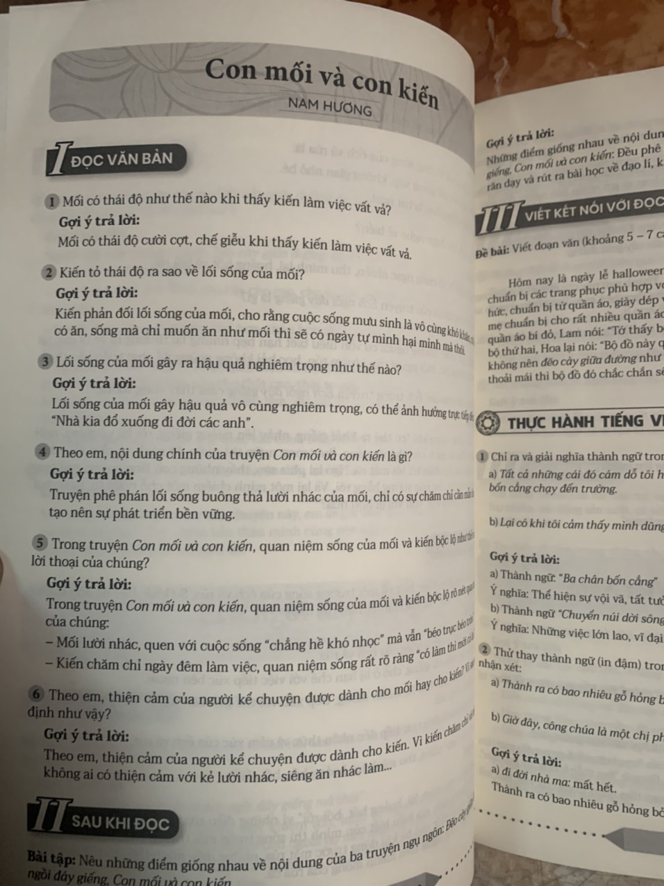 Hướng Dẫn Học Và Làm Bài Tập Ngữ Văn 7 Tập 2 - Kết Nối