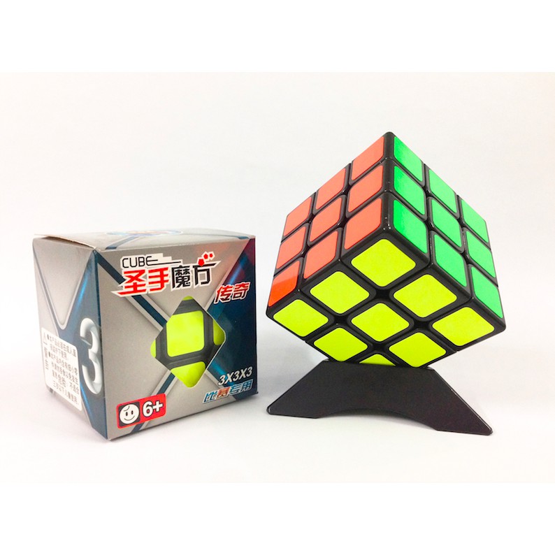 Combo Rubik 3x3 ShengShou Legend Khối Lập Phương Rubic 3 Tầng kèm Móc khóa TTH