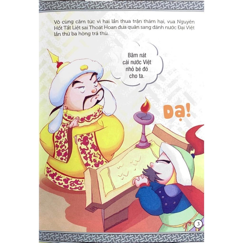 Truyện Tranh Danh Nhân Lịch Sử Việt Nam - Trần Hưng Đạo Đại Chiến Bạch Đằng - Bản Quyền