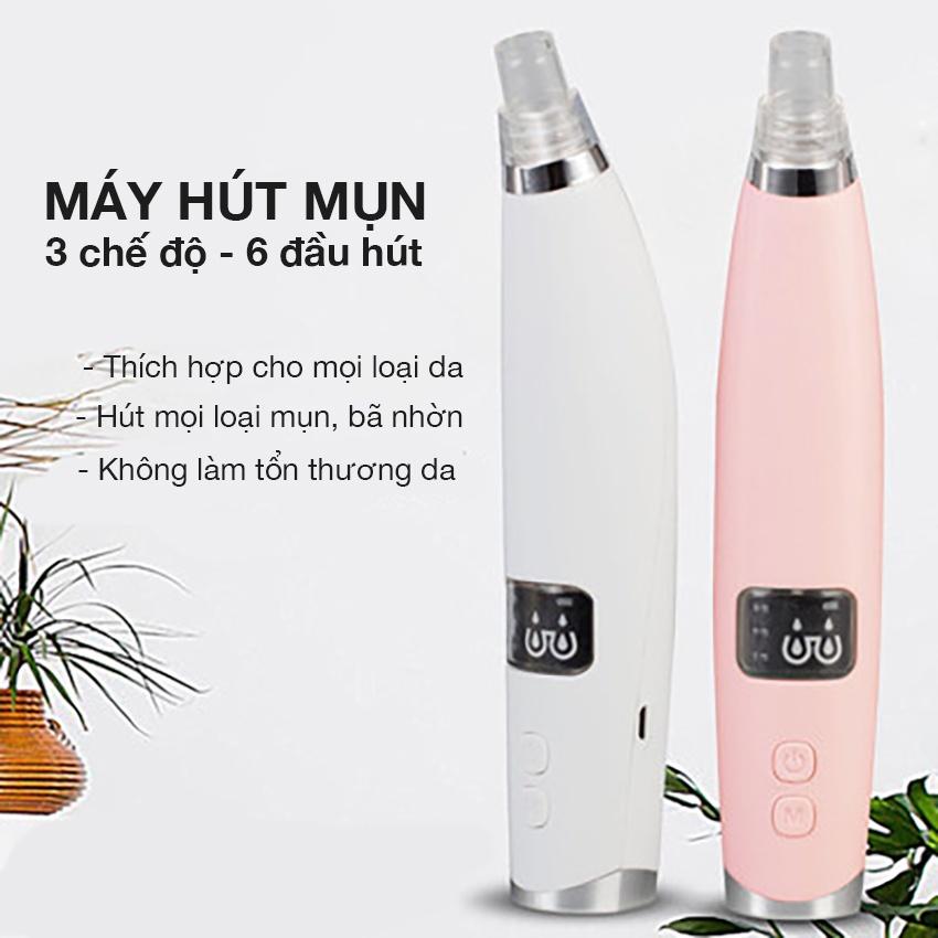 Máy Hút Mụn Cầm Tay Mini. Hút Được Tất Cả Các Loại Mụn Đầu Đen XN-8028, Mụn Cám, Mụn Bọc. BH 3 Tháng