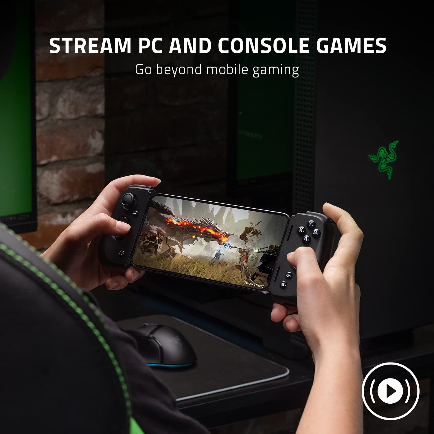 Tay cầm điện thoại Razer Kishi V2-Gaming Controller for iPhone