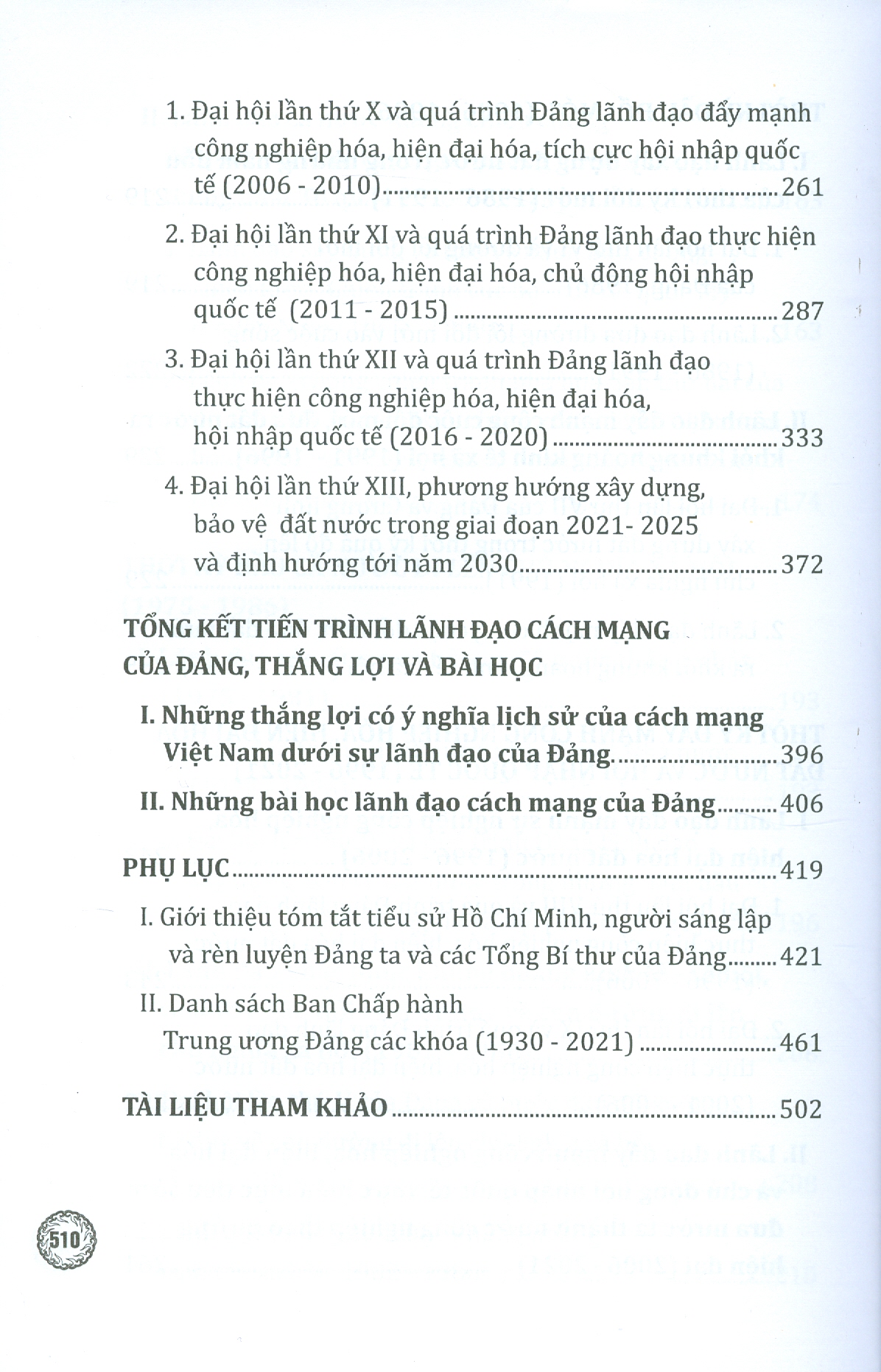 Tiến Trình Lịch Sử Đảng Cộng Sản Việt Nam (1930 - 2021)