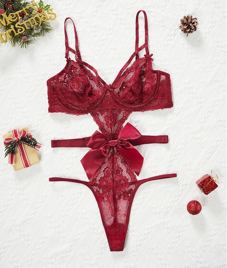 Bộ Bodysuit Nữ Ren