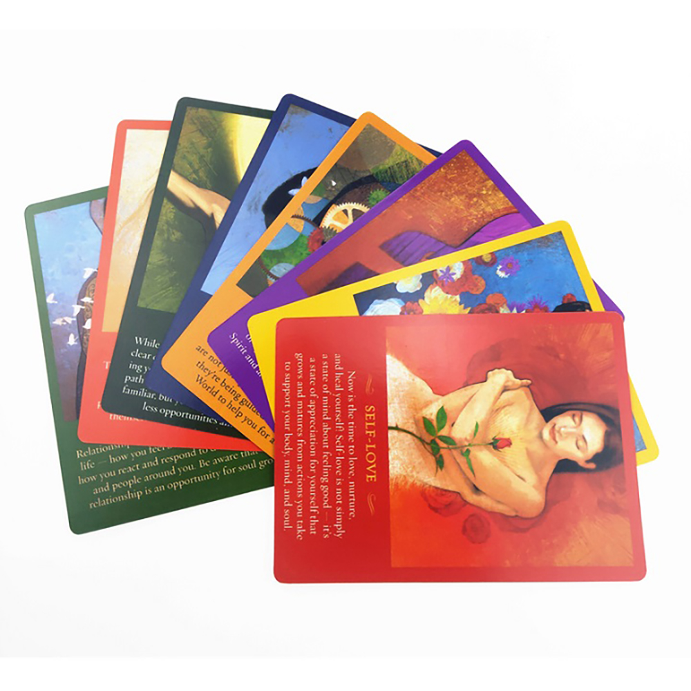 Bộ Bài Oracle The Spirit Message 50 Lá Bài Đá Thanh Tẩy