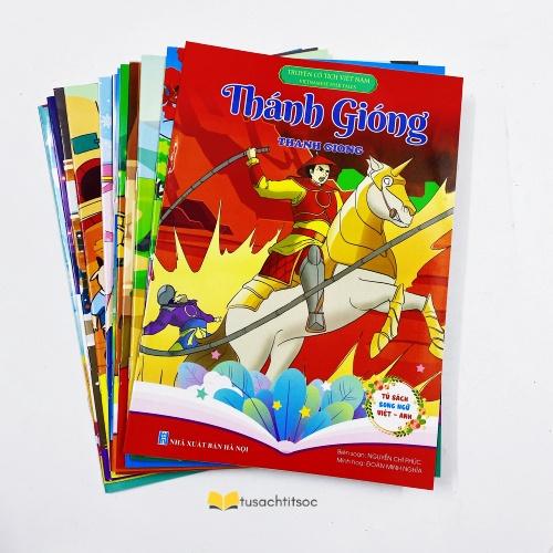 Combo truyện cổ tích song ngữ Việt Anh 20 cuốn Việt Nam và thế giới