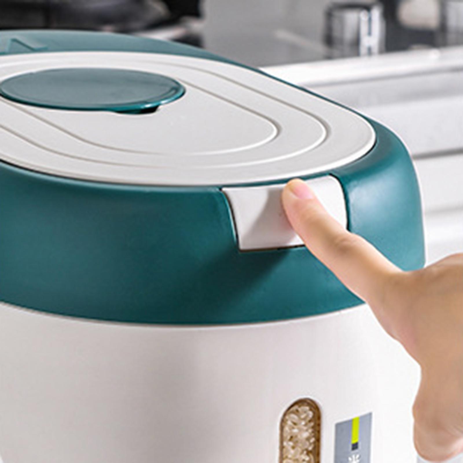 2x Insect-Proof Rice Bucket Household Multipurpose for Kitchen Container