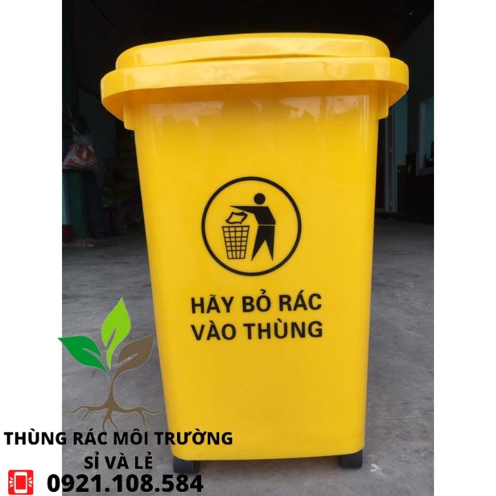 THÙNG RÁC NHỰA CÔNG CỘNG 60L