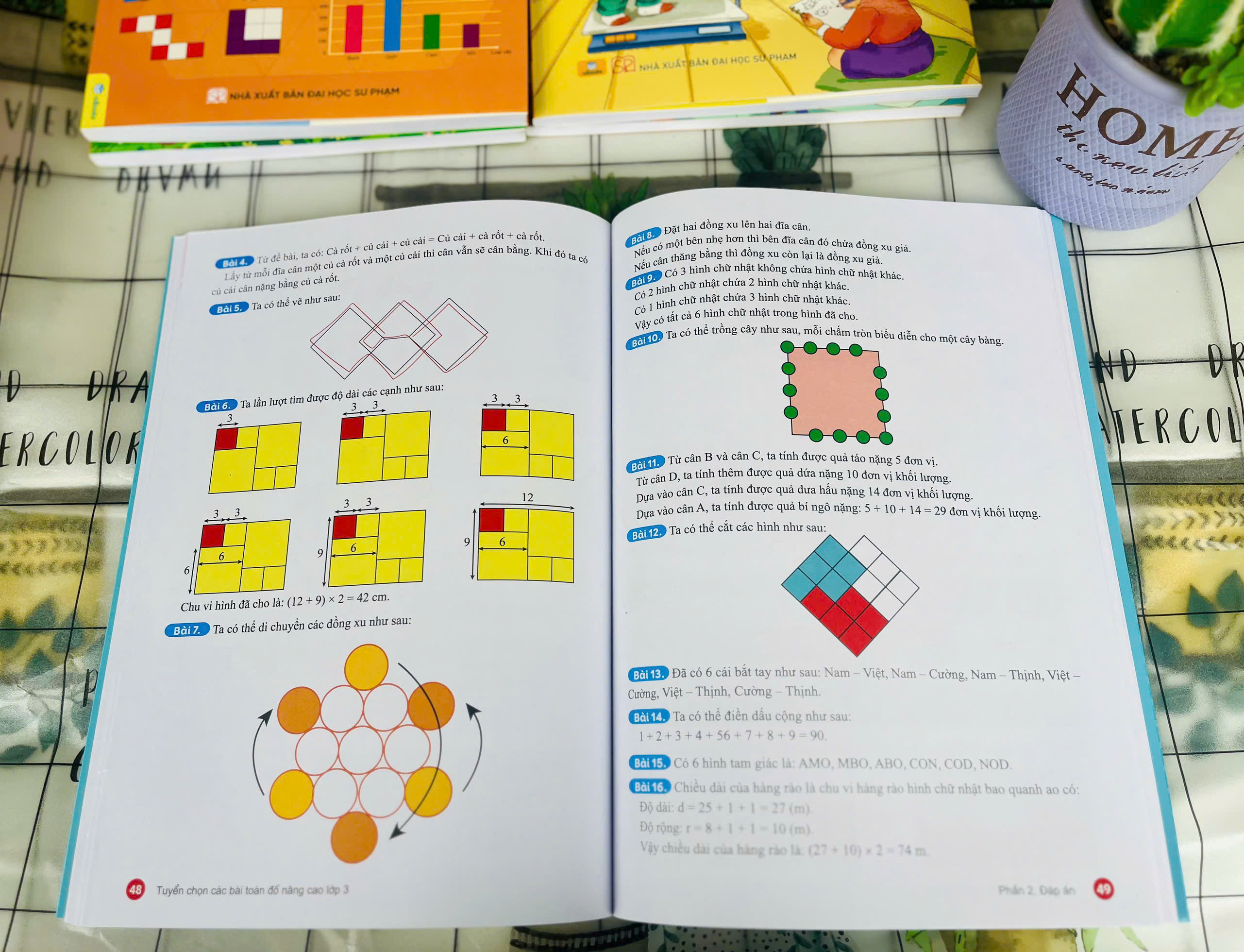 Sách - Tuyển Chọn Các Bài Toán Đố Nâng Cao Lớp 3 - Dùng chung cho các bộ SGK hiện hành - ndbooks