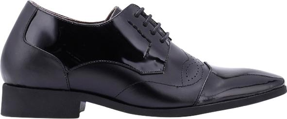 Giày Tăng Chiều Cao Nam Huy Hoàng HT7180 - Đen (Size