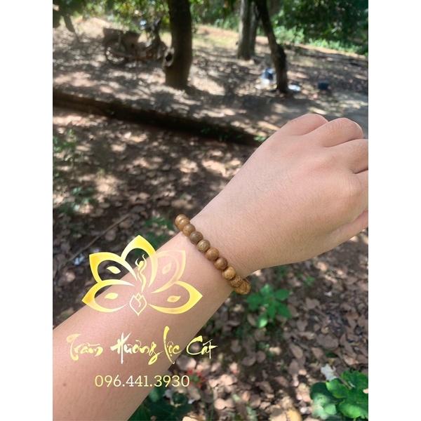 VÒNG TAY TRẦM HƯƠNG TỐC VIỆT THƠM DỊU NHẸ - VÒNG TAY PHONG THUỶ MANG LẠI BÌNH AN MAY MẮN CHO GIA CHỦ