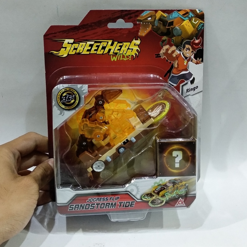 Đồ Chơi Xe Biến Hình Khủng Long Bão Cát - Screechers Wild YW684201V