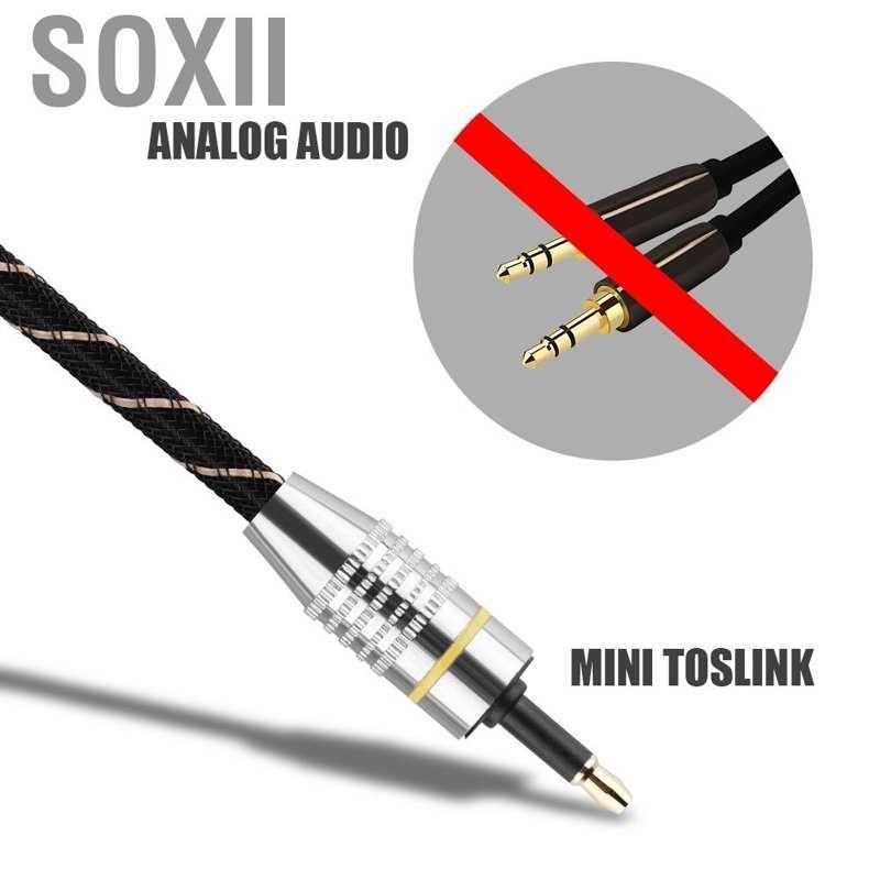 Cáp Quang Âm Thanh Kỹ Thuật Số Stxii Toslink Sang 3.5mm Spdif 3m